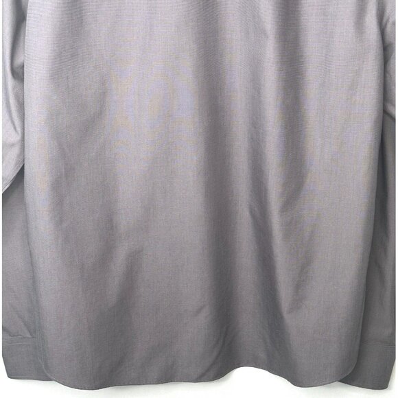 UNTUCKit Mens Button Up Shirt Wrinkle Free Cotton Sanglovese 03046 Grey Sz XL - Picture 6 of 12